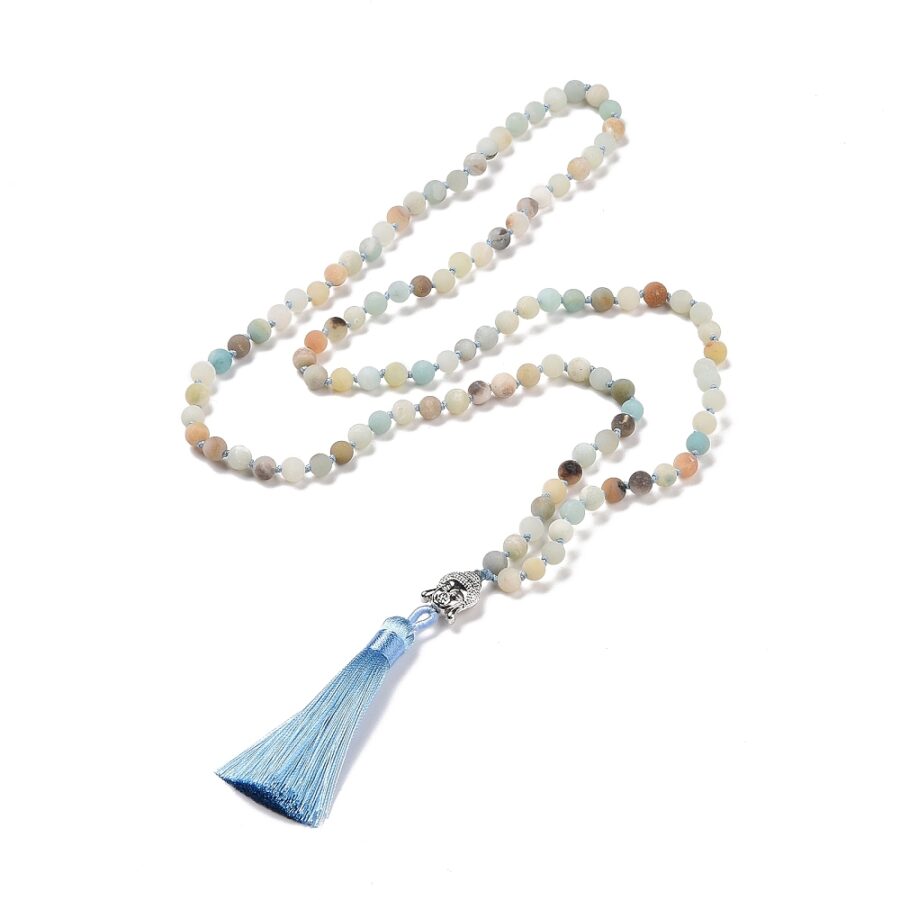 Amazonite-Mala-with-Buddha-Head-and-Tassel