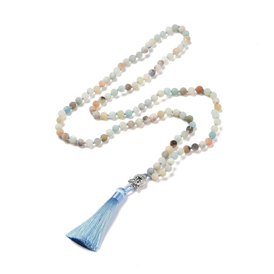 Amazonite-Mala-with-Buddha-Head-and-Tassel