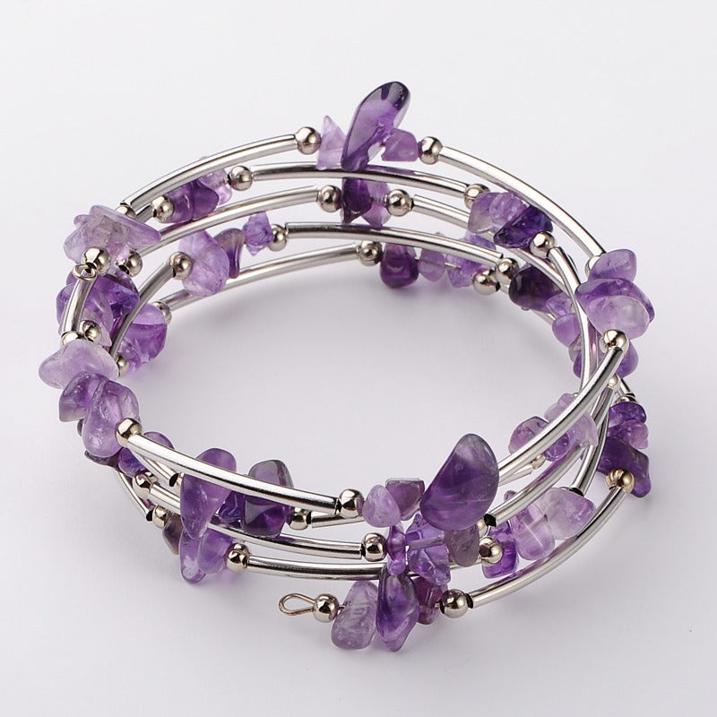 Amethyst-Wrap-Bracelet