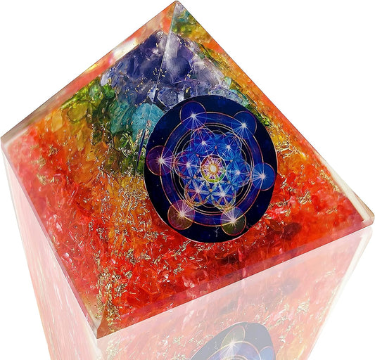 Chakra-Stone-Bright-Colorful-Orgonite-Pyramid