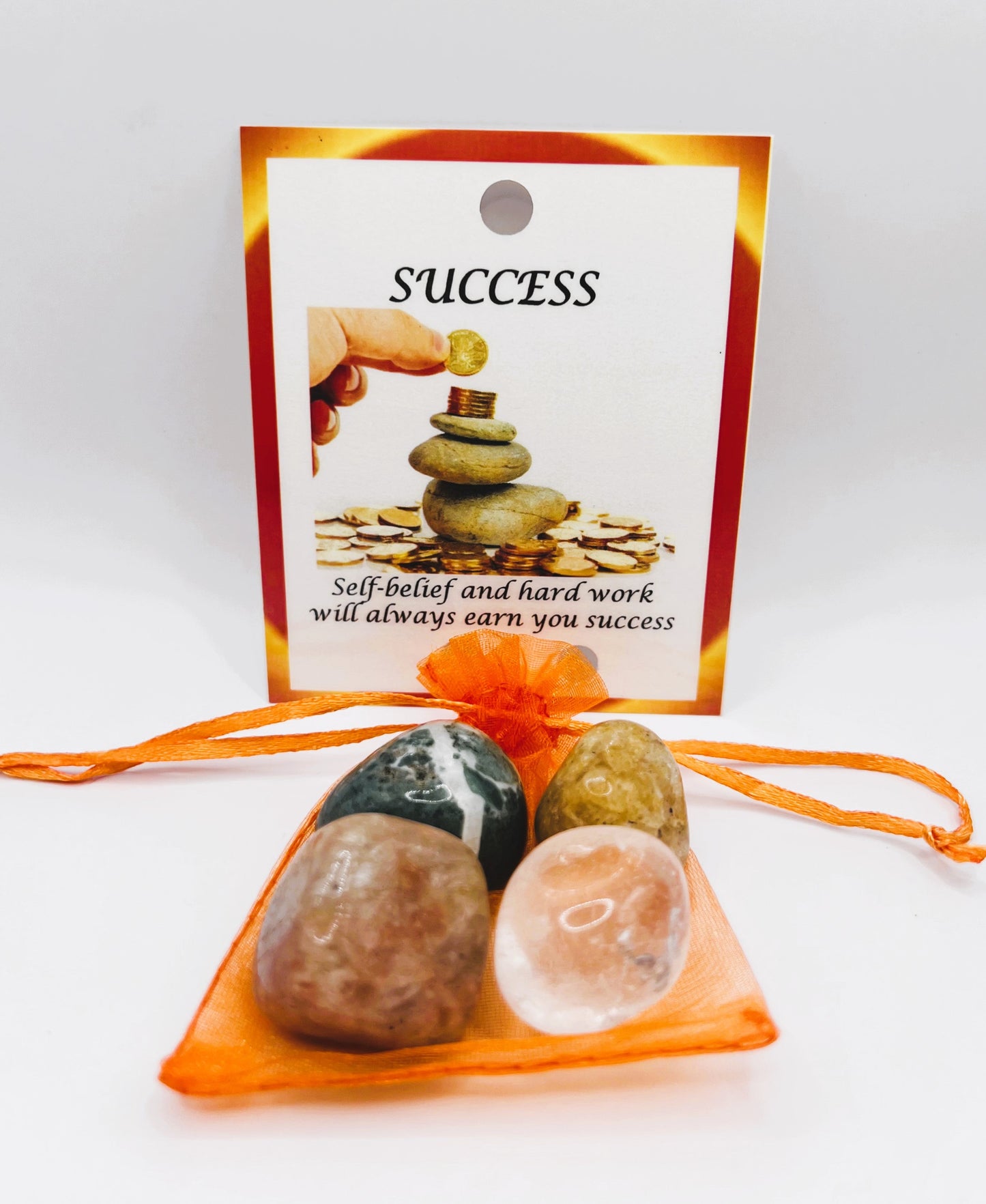 Success Crystal Healing Bag