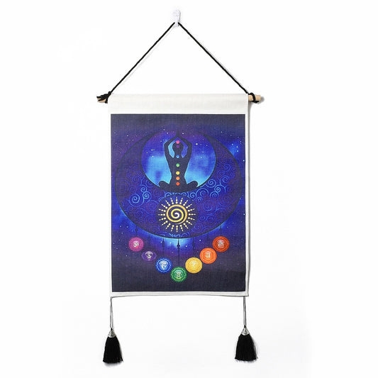 Chakra-Moon-Yoga-Lady-Tapestry-Wall-Hanging