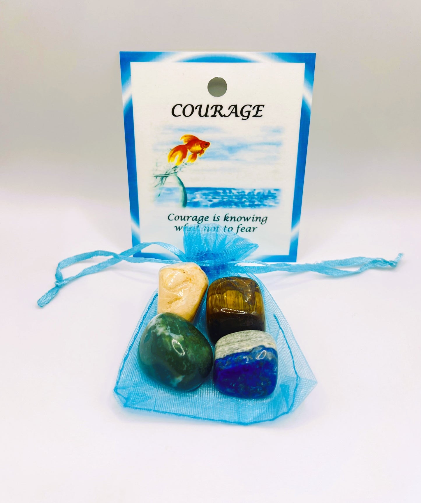 Courage Crystal Healing Bag
