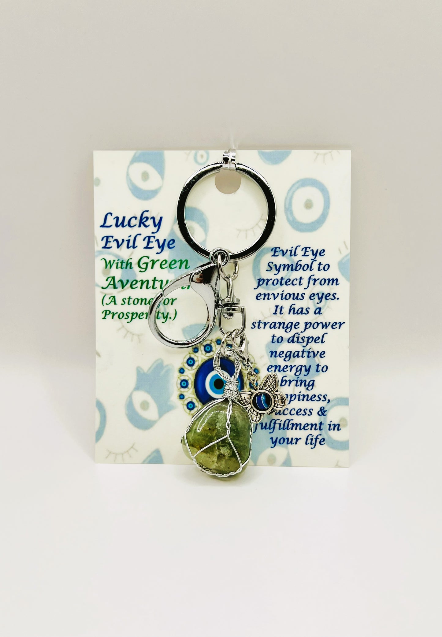 Green-Aventurine-Evil-Eye-Keychain