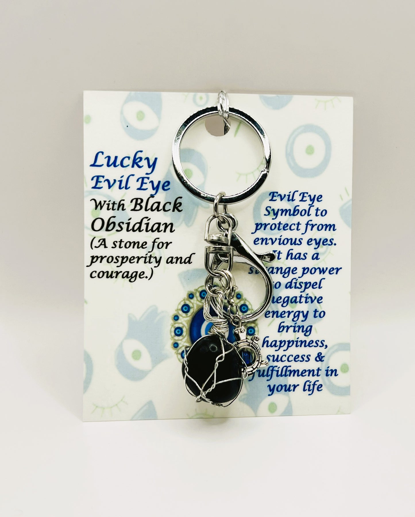 Black-Obsidian-Evil-Eye-Keychain