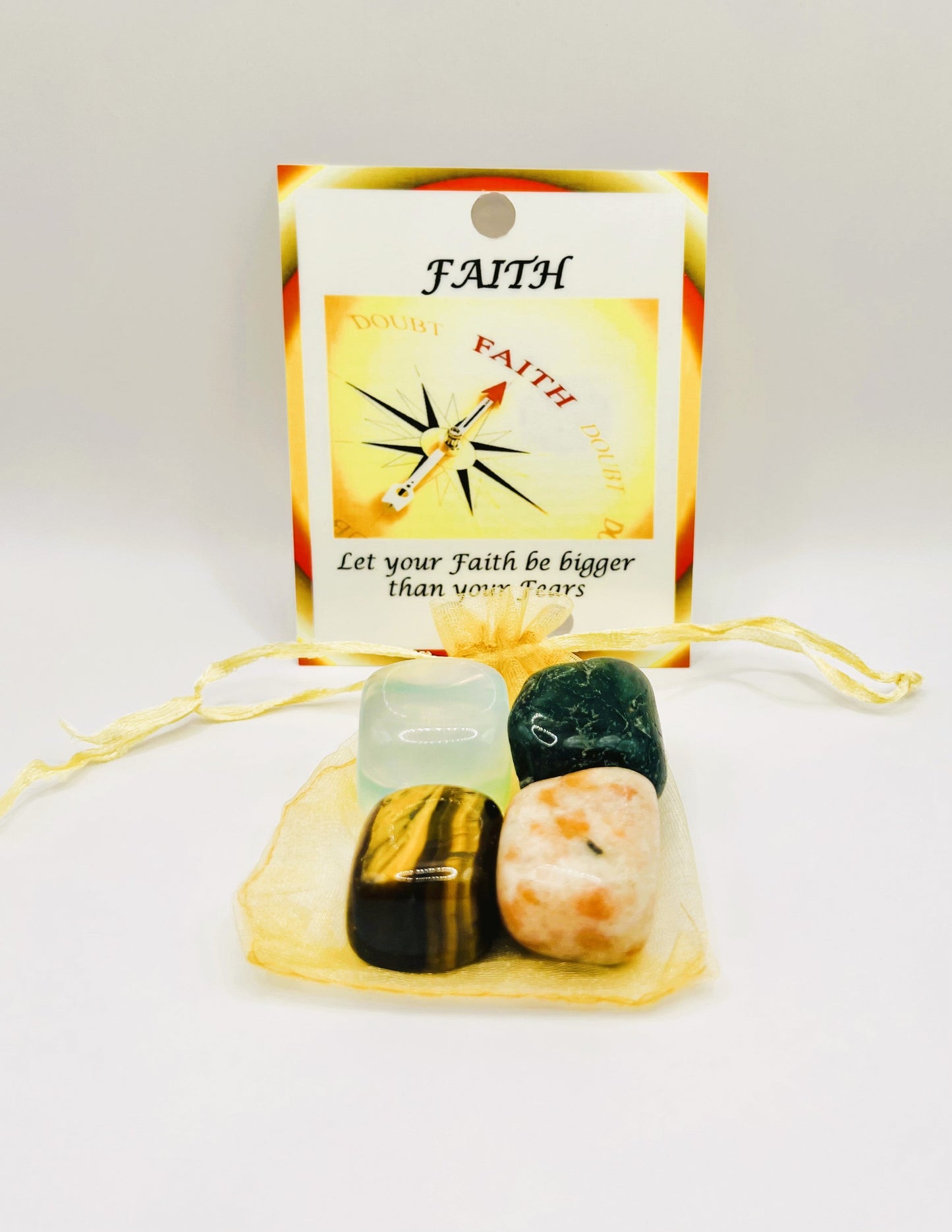 Faith Crystal Healing Bag