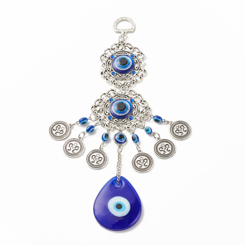 Evil-Eye-Decor-Flower-Tear-Drop-Hanging