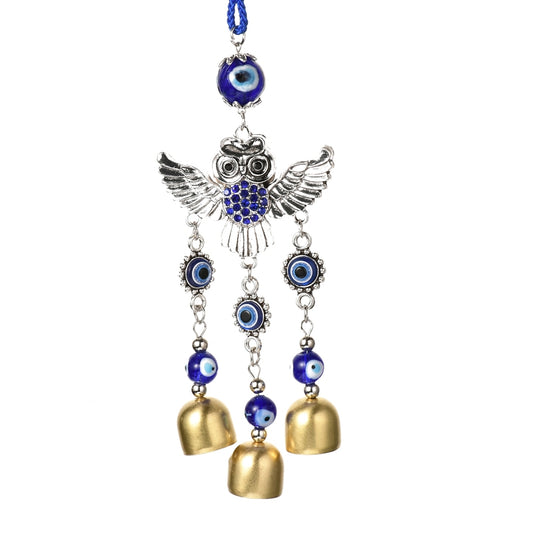 Evil-Eye-Decor-Owl-With-Bells-Hanging