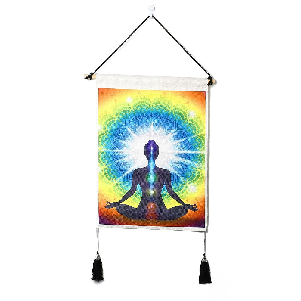 Yoga-Chakra-Lady-Tapestry-Wall-Hanging