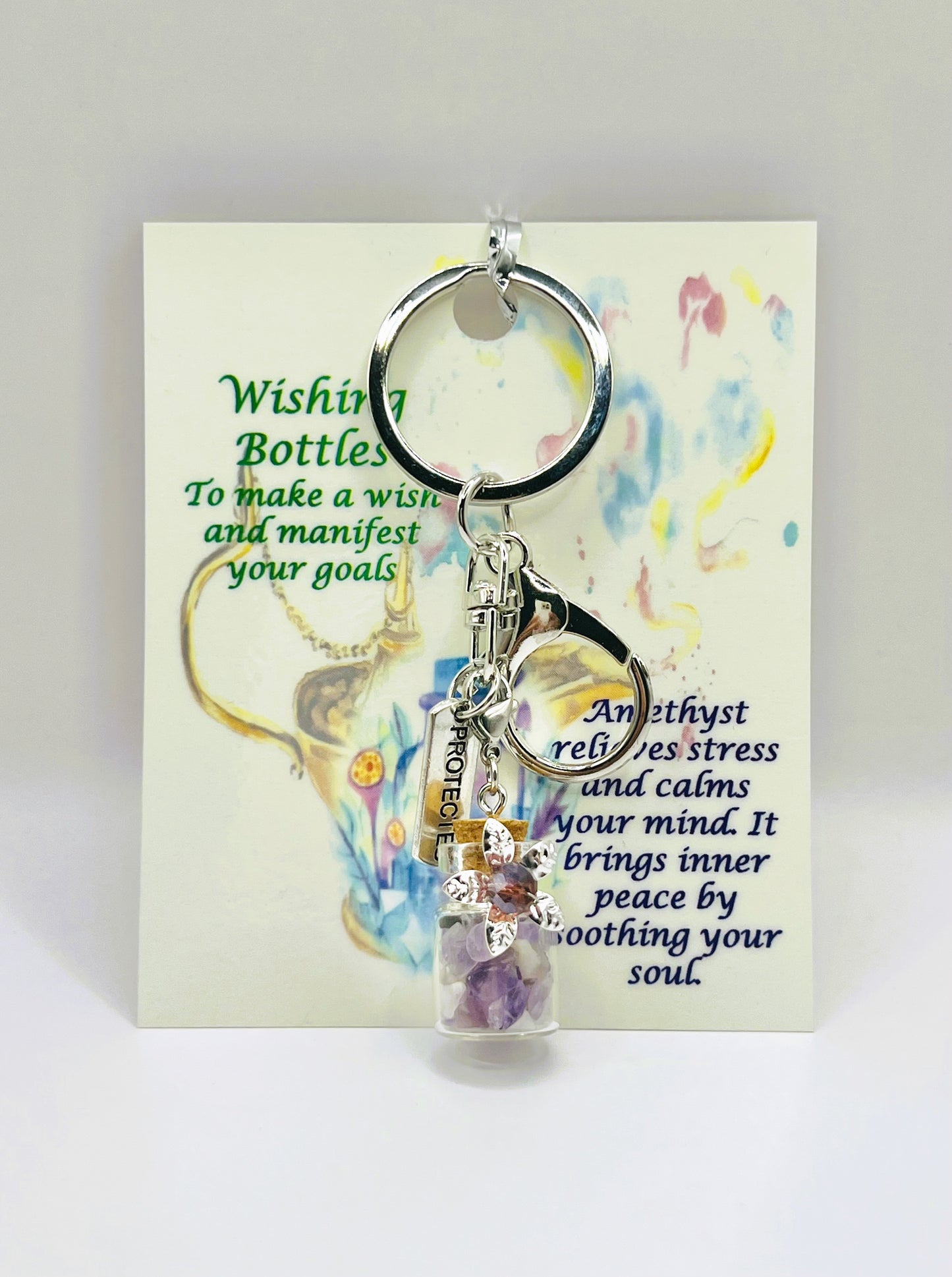 Amethyst-Wishing-Bottle-Keychain