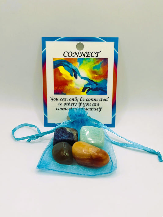 Connect Crystal Healing Bag