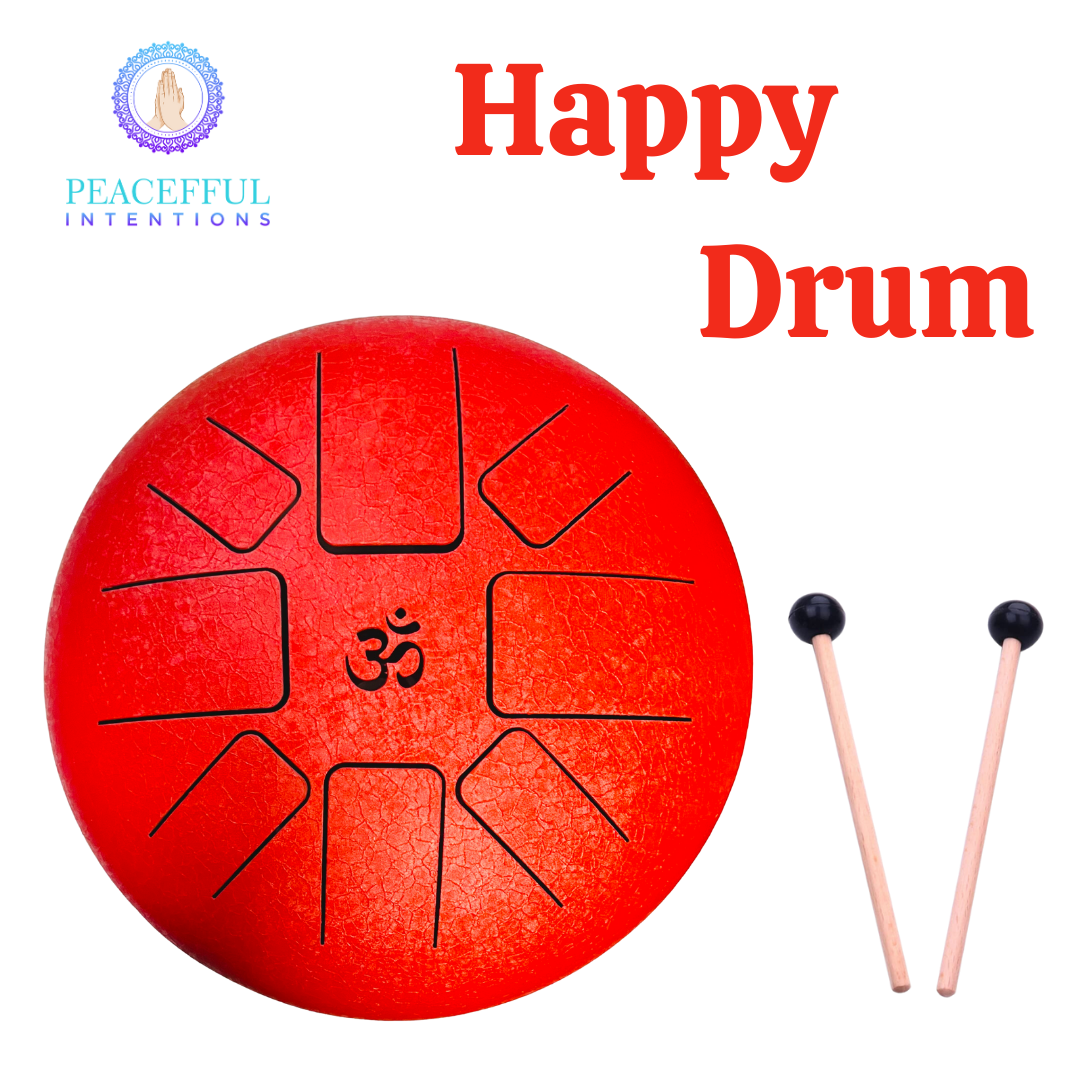 Tongue Drums - 12 Inch - Red