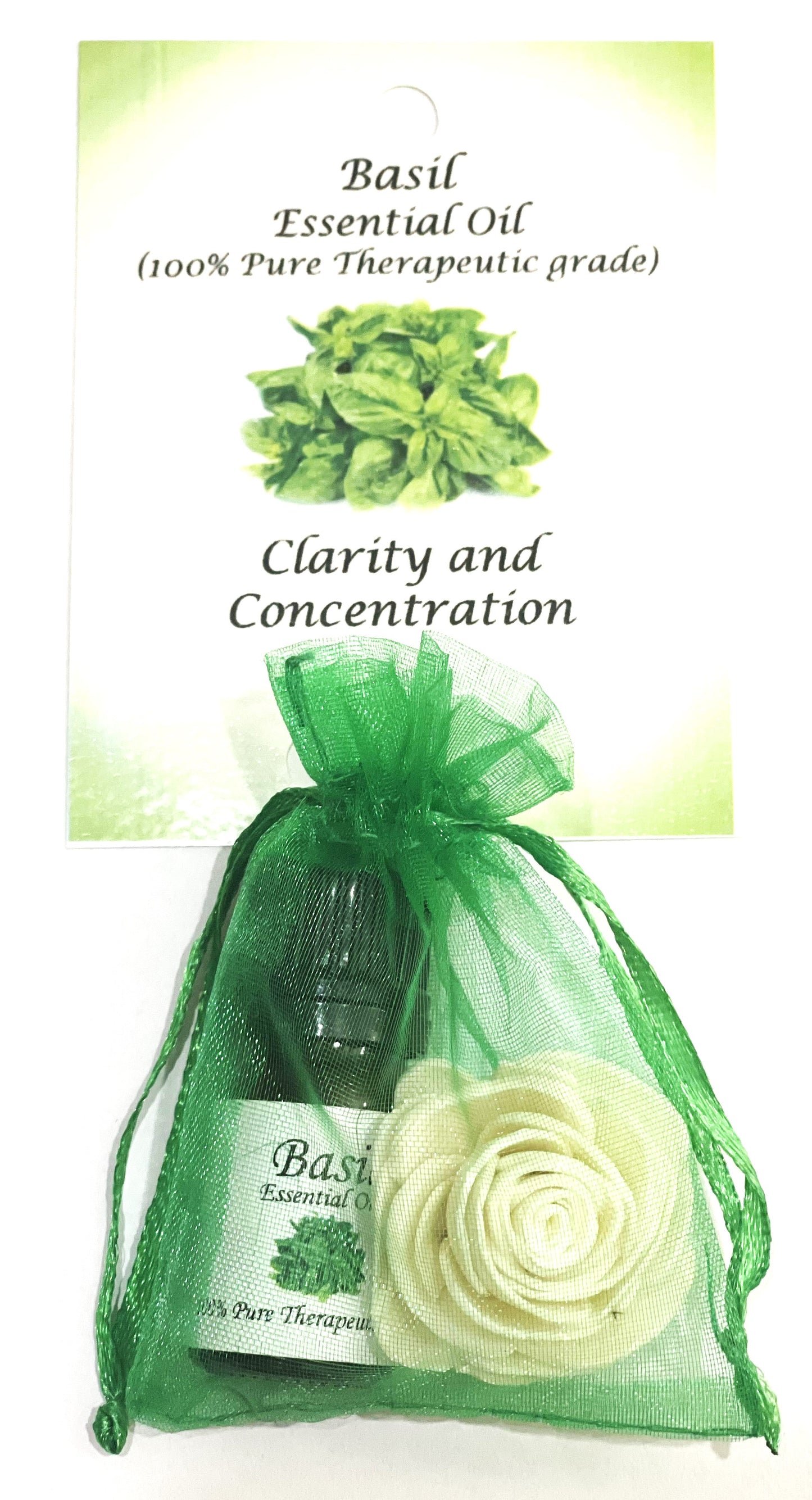 Basil-Essential-Oil-with-Beautiful-Diffuser-Flower-5ML