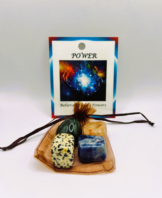 Power Crystal Healing Bag