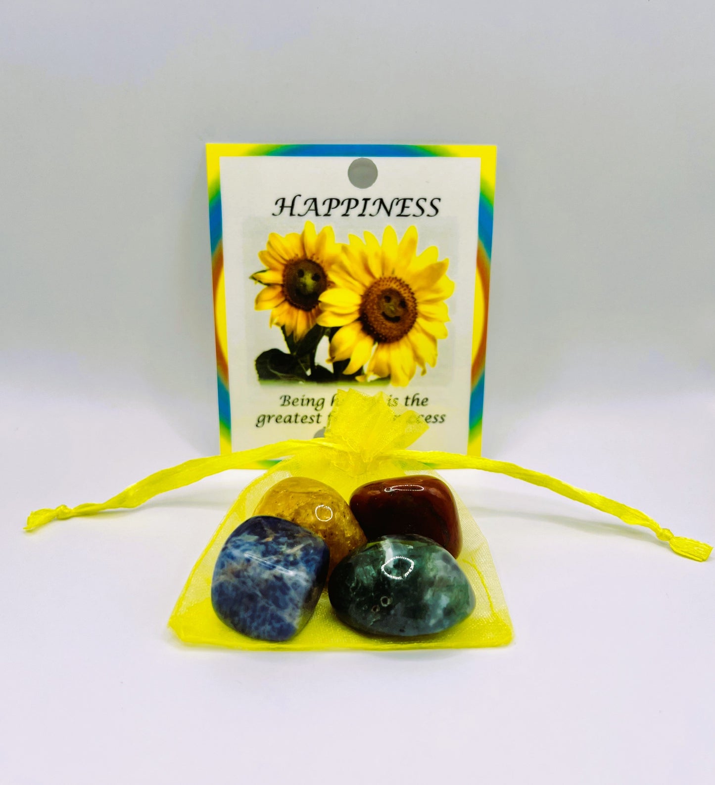 Happiness Crystal Healing Bag