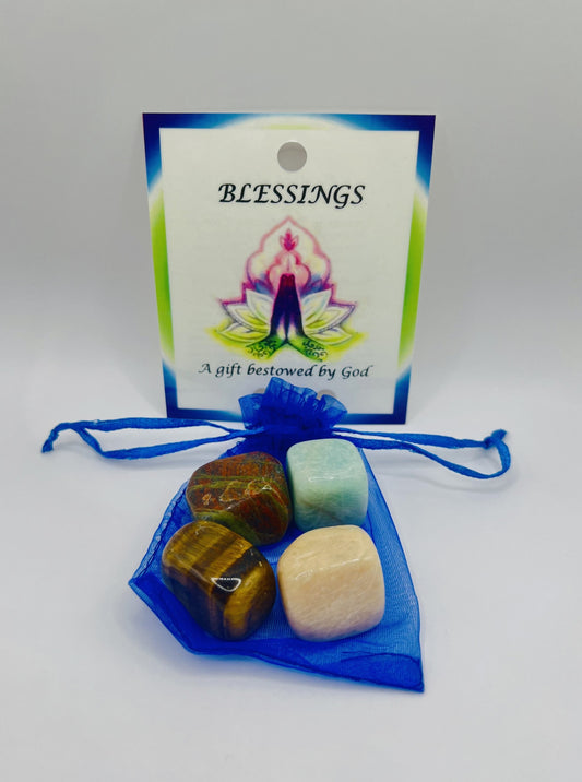 Blessing Crystal Healing Bag