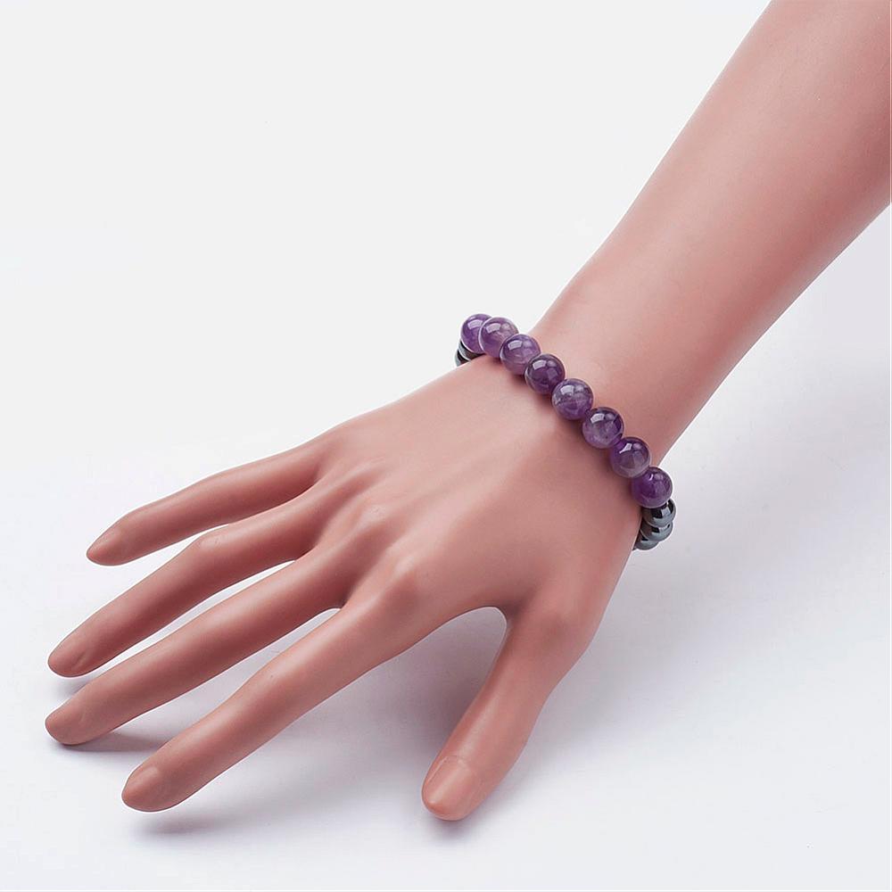 Gemstone-Hematite-Bracelet