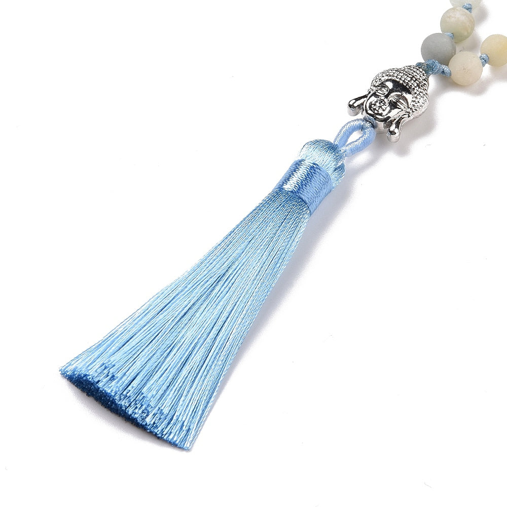 Amazonite-Mala-with-Buddha-Head-and-Tassel