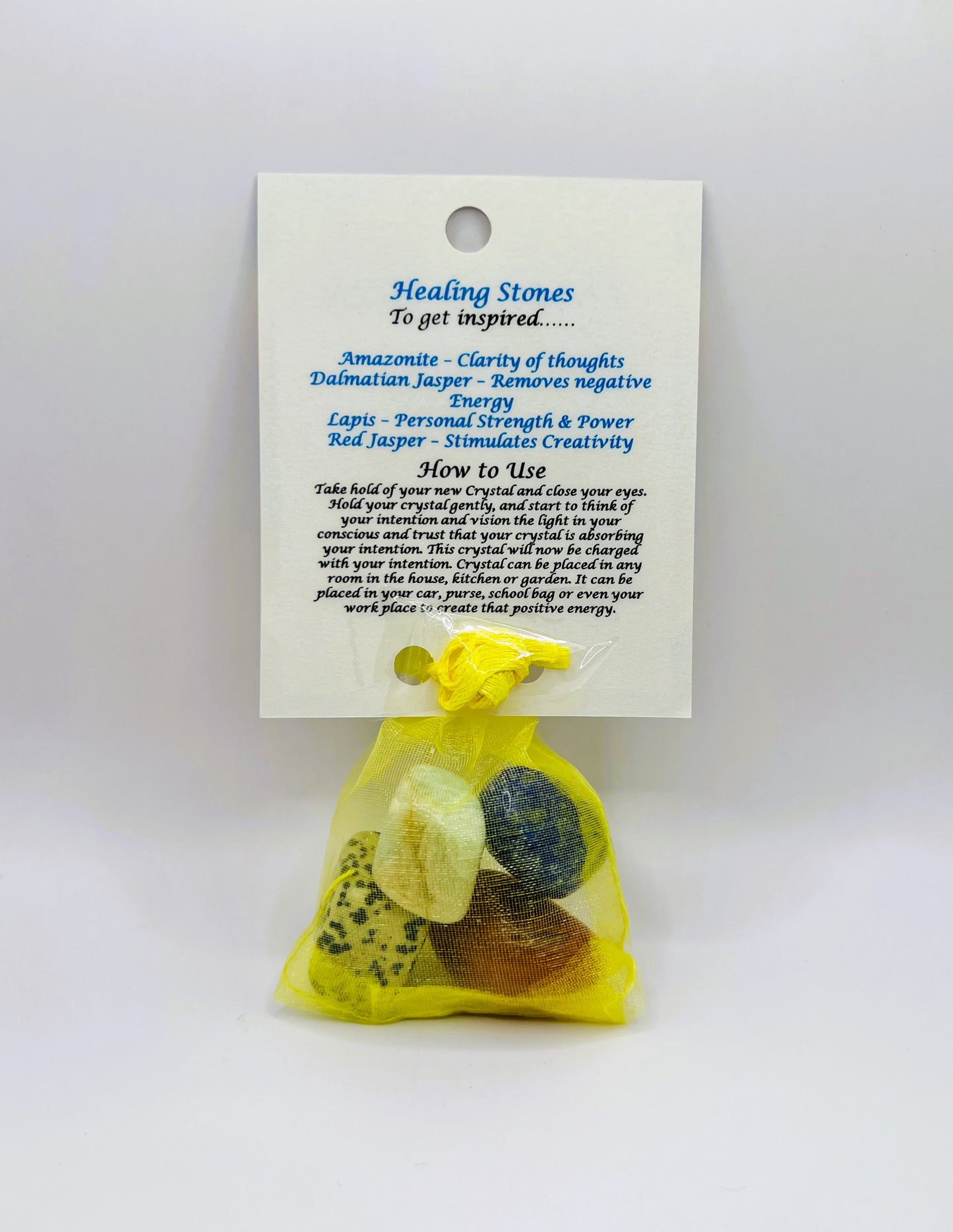 Inspiration Crystal Healing Bag