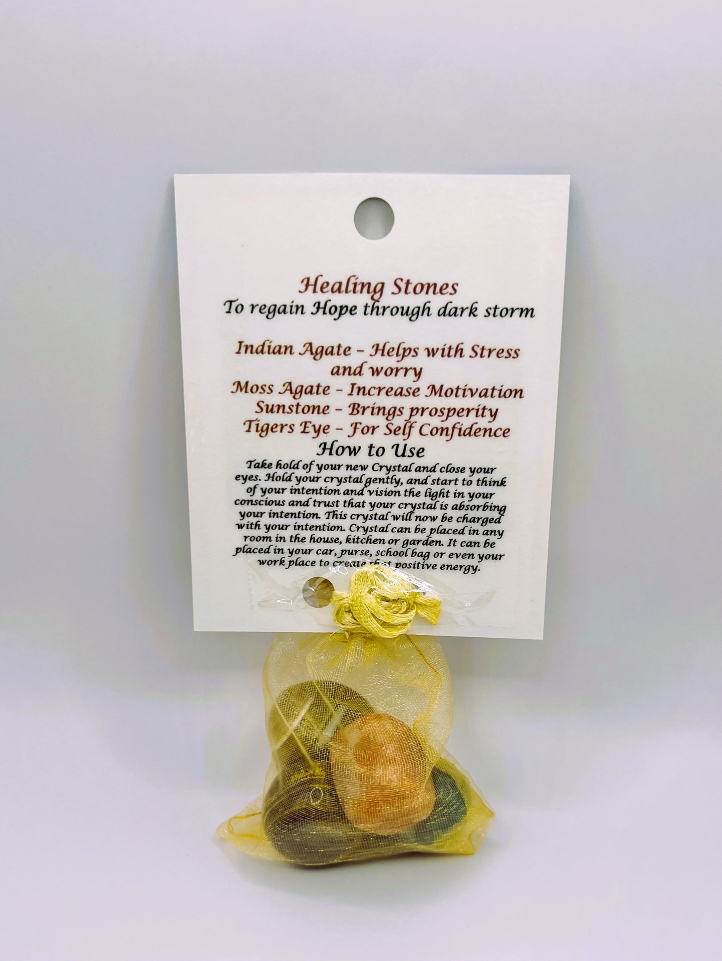 Hope Crystal Healing Bag