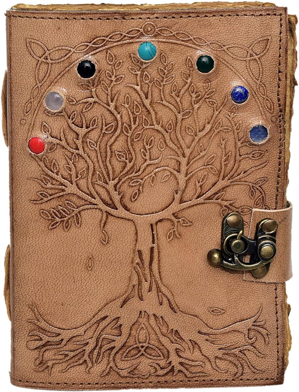 Leather-Journal-Gemstone-Tree-of-Life