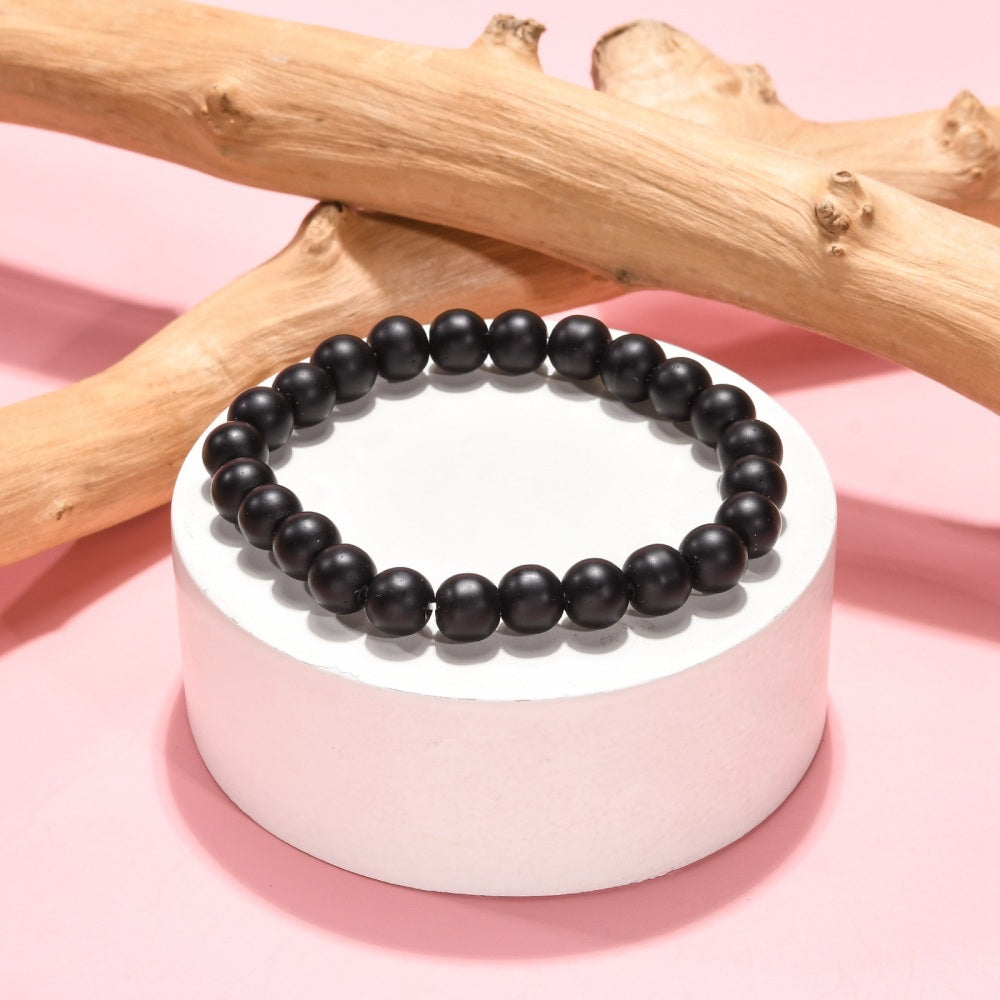 Black-Stone-Gemstone-Bracelet