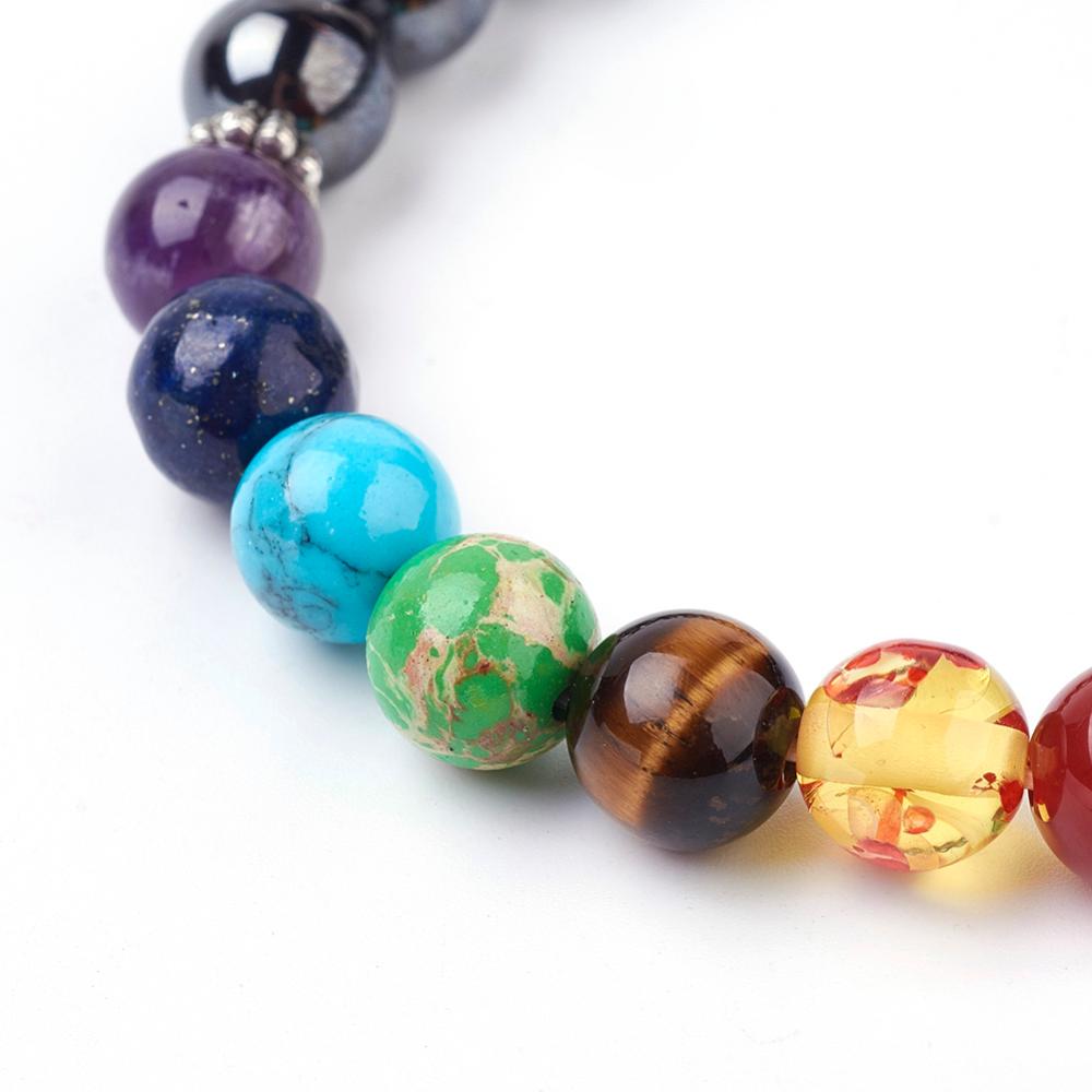 Hematite Chakra OM Bracelet