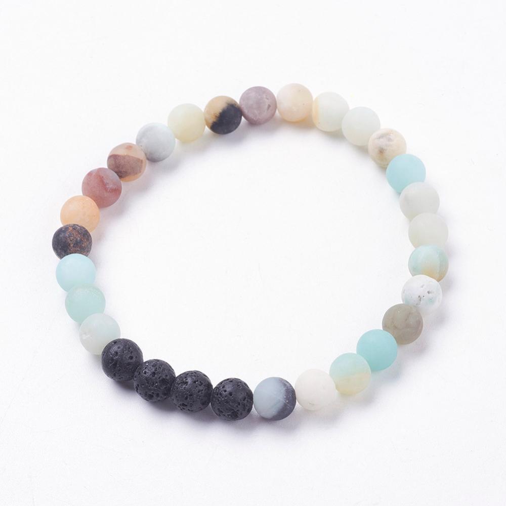 Thin Lava Matte Bracelet