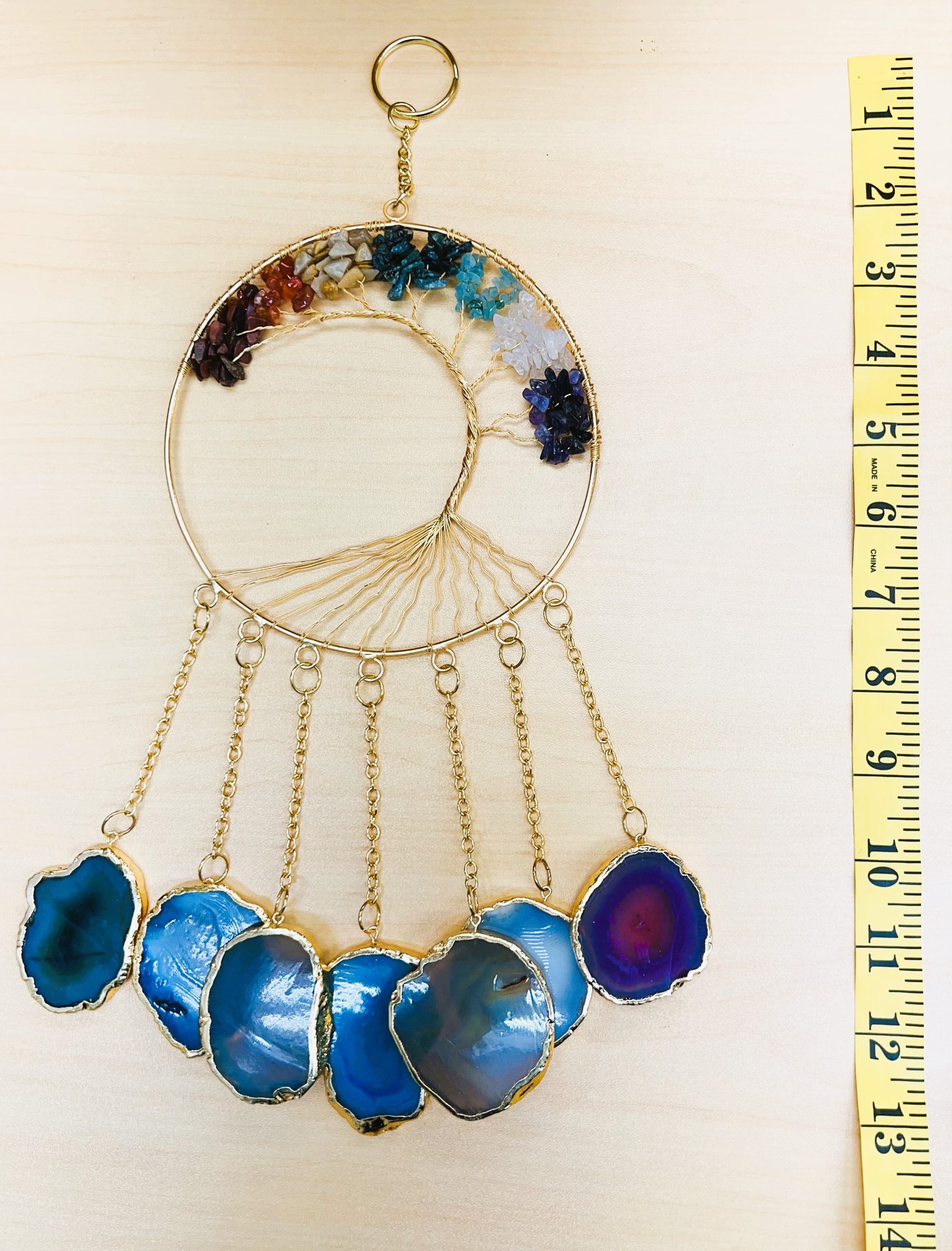 Gemstone-Tree-of-Life-Wall-Decor-Hanging-with-Agate-Slices