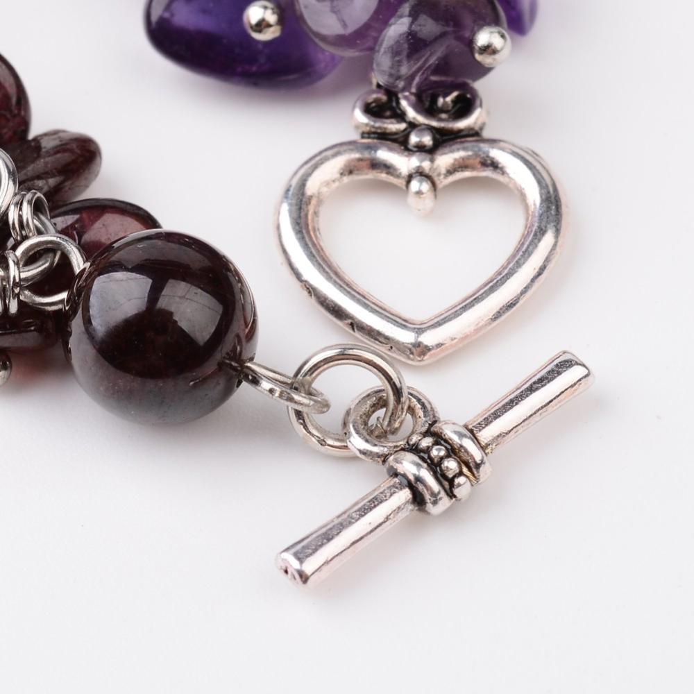 Chakra-Cluster-Heart-Clasp-Bracelet