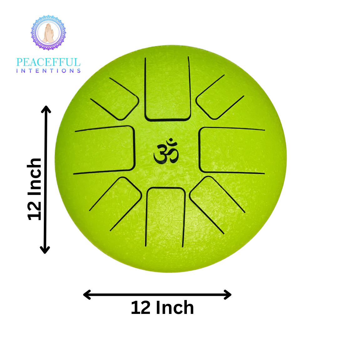 Tongue Drums - 12 Inch - Yellow