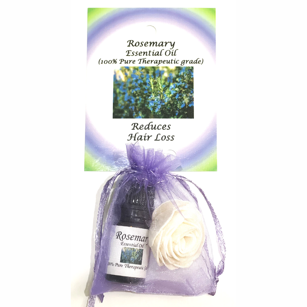 Rosemary Essential Oil with Beautiful Diffuser Flower 5ml