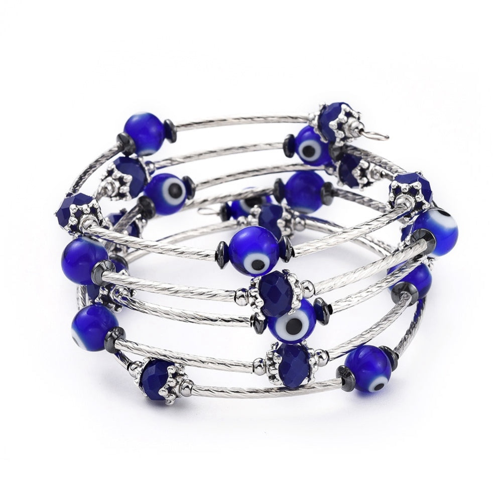 Evil Eye Wrap Bracelet