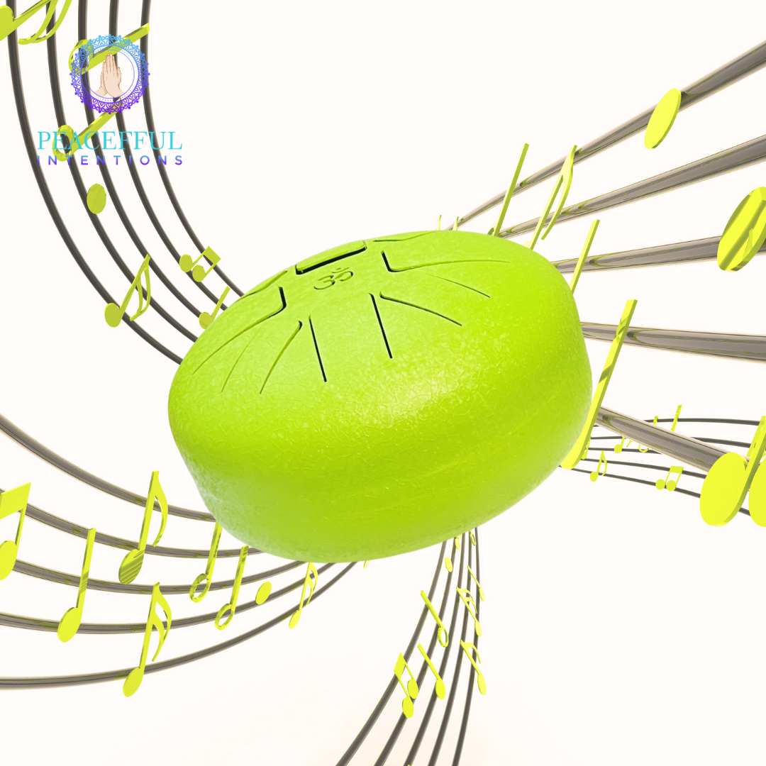 Tongue Drums - 12 Inch - Yellow