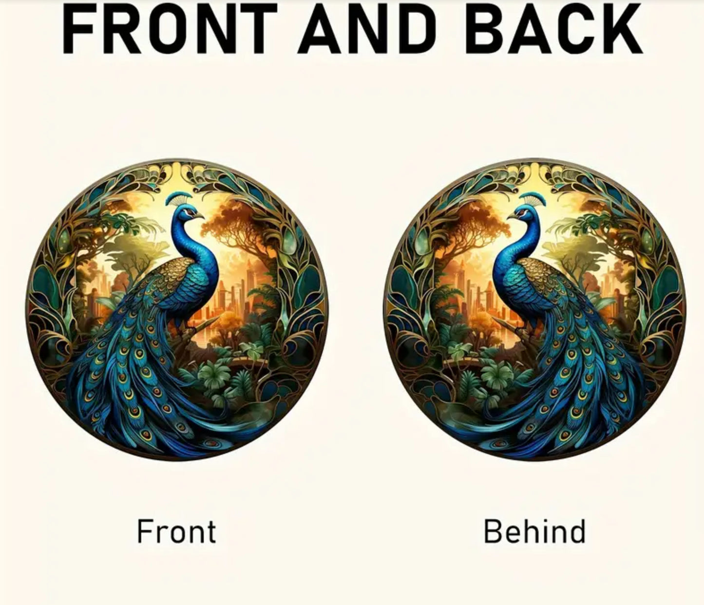 Peacock Suncatcher