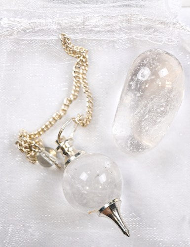 Clear-Quartz-Pendulum