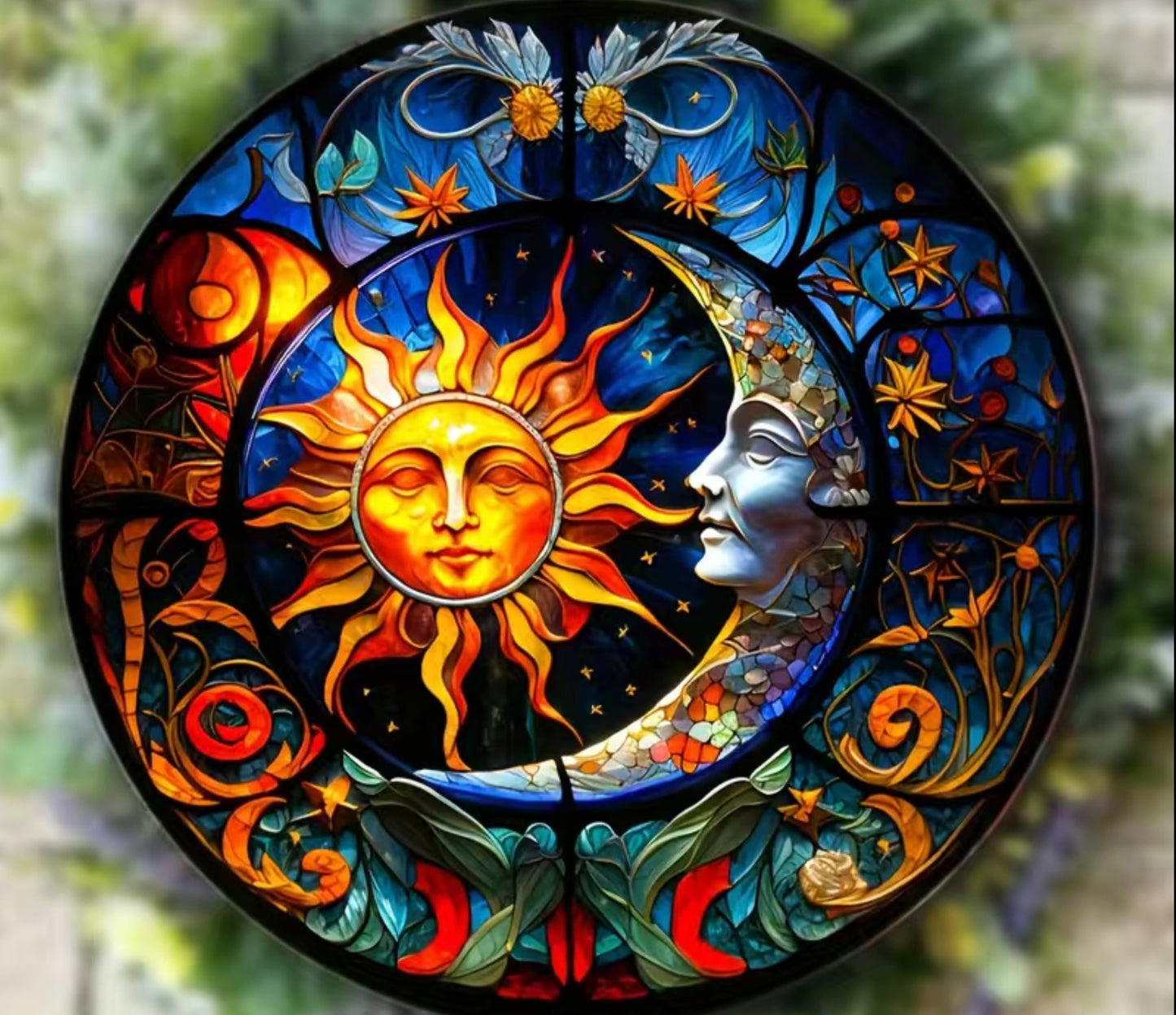 Sun Moon Suncatcher