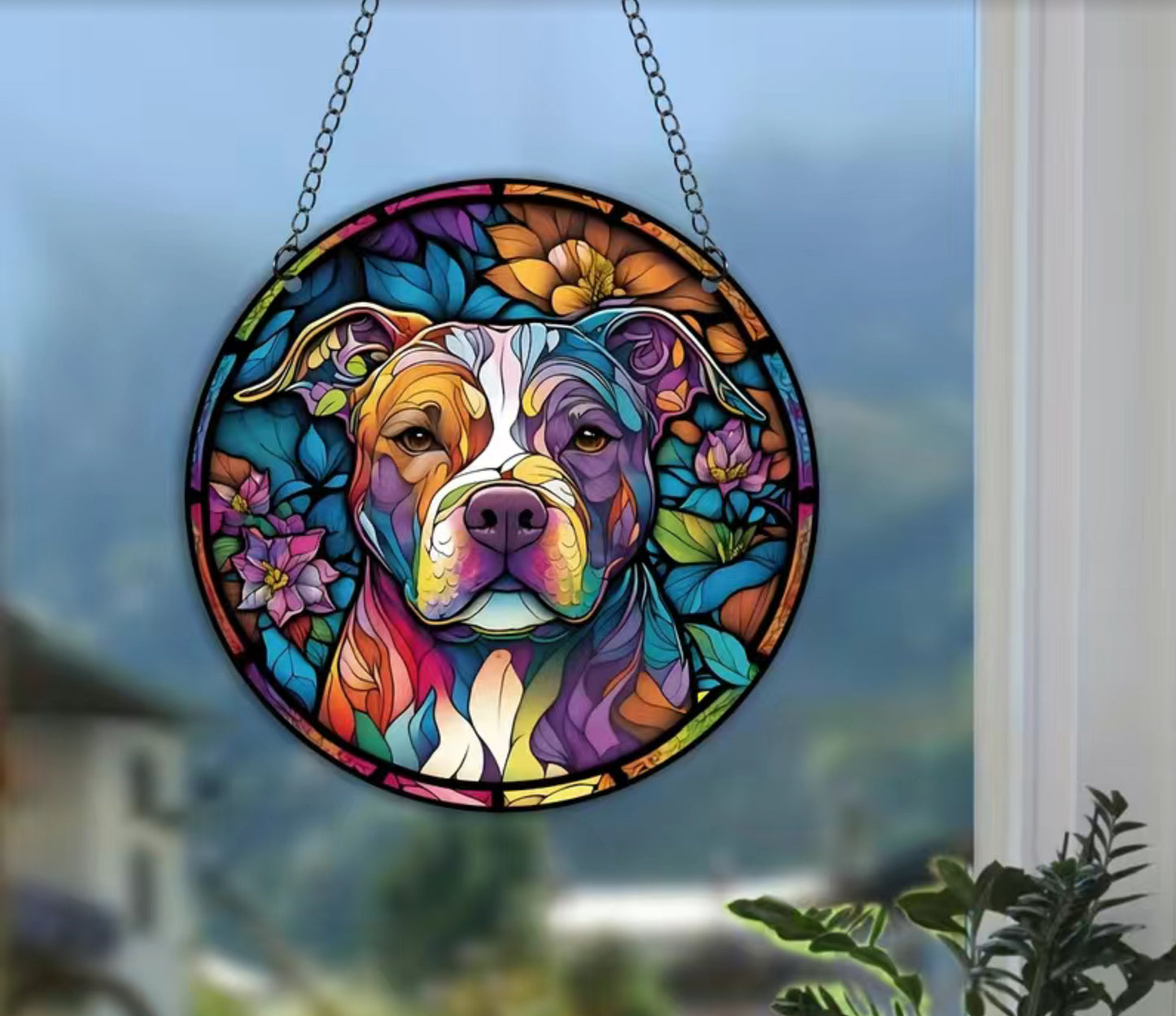 Dog-Suncatcer
