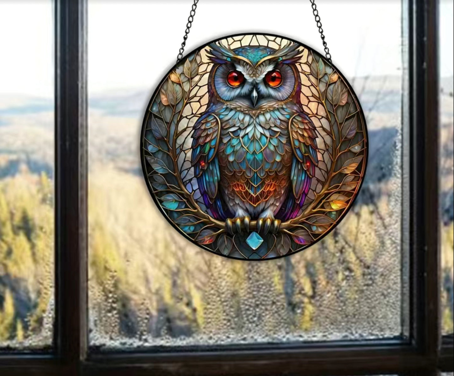 Owl Suncatcher