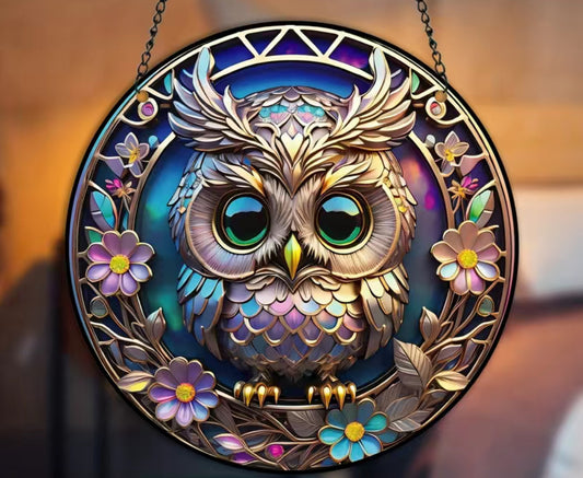 Owl Suncatcher