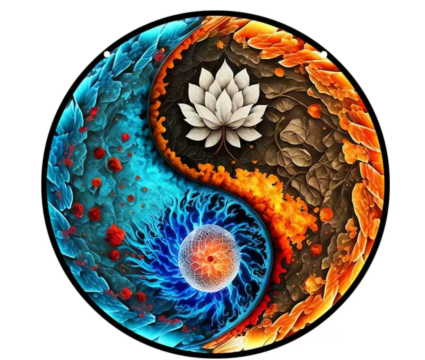 Ying-Yang-Suncatcher
