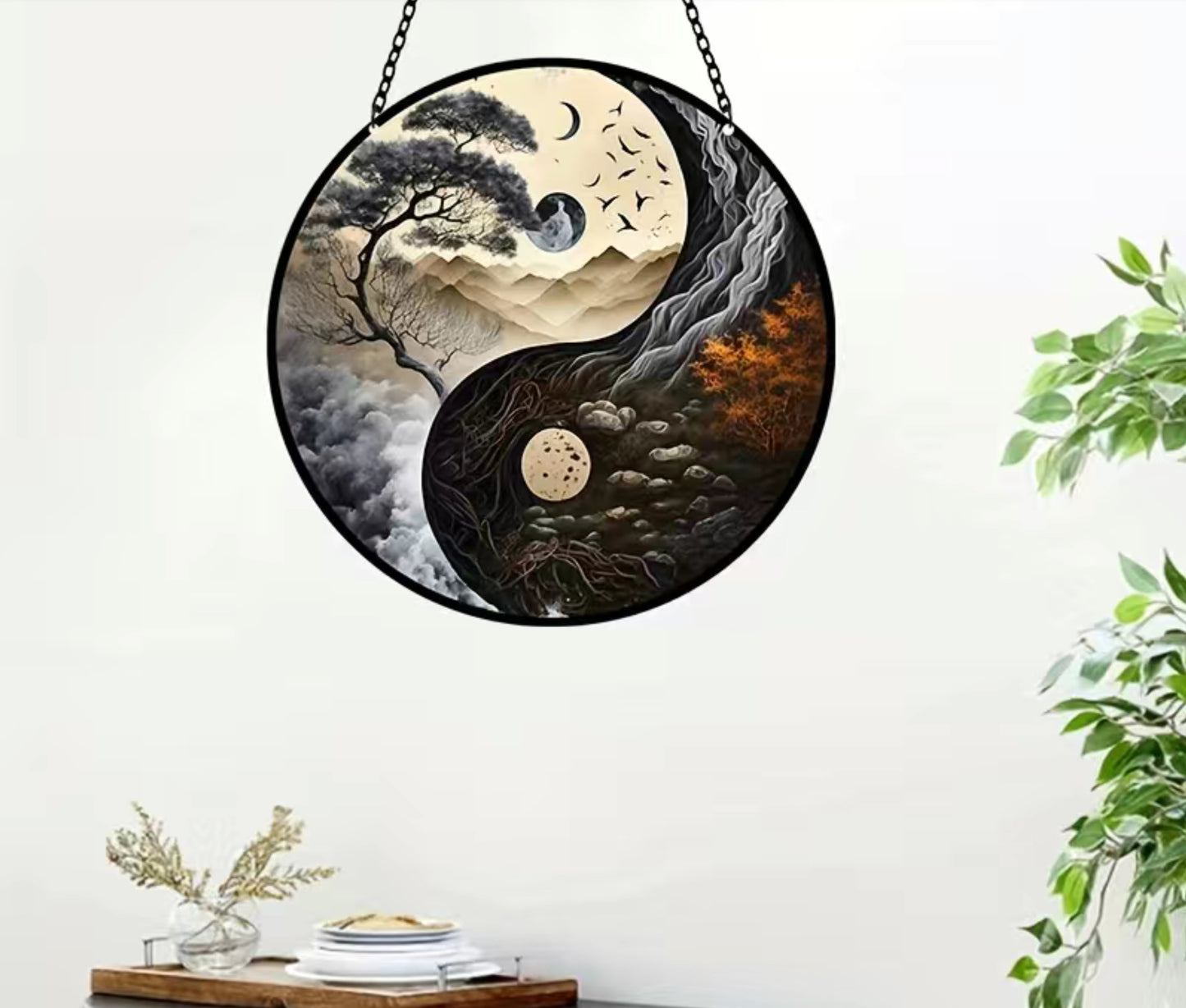 Ying-Yang-Suncatcher