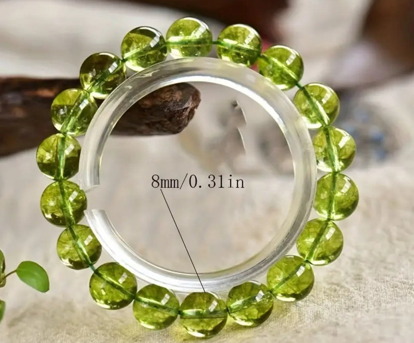 Green-Peridot-Gemstone-Bracelet