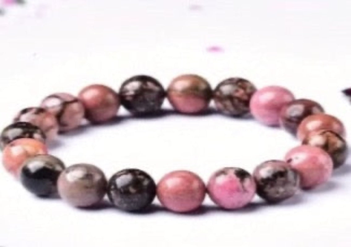 Rhodochrosite Gemstone Bracelet