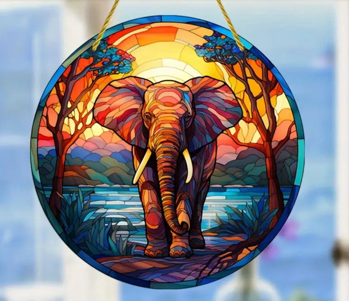 Elephant Suncatcher