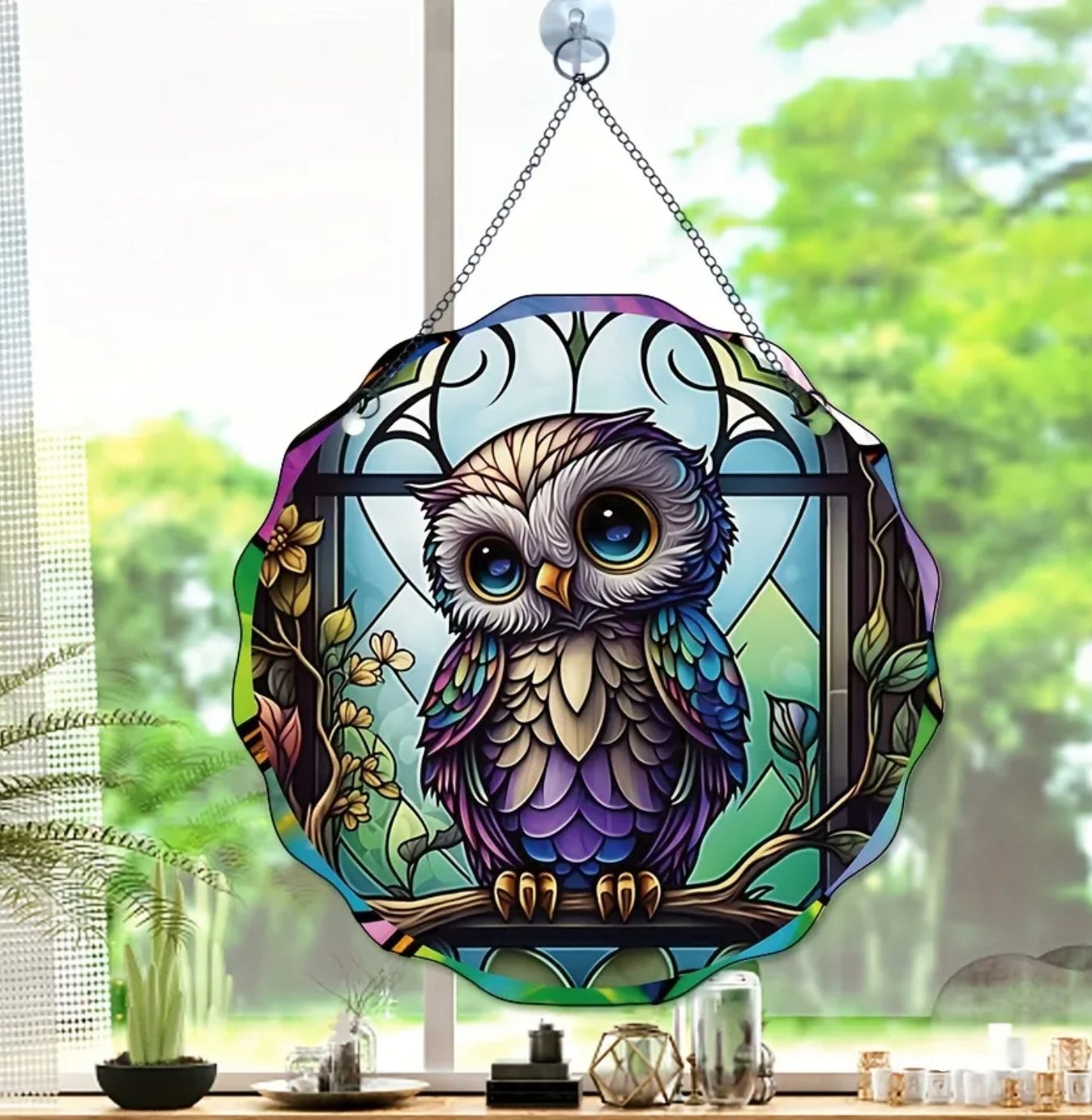 Owl Suncatcher