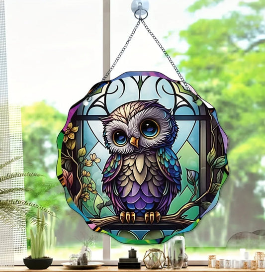Owl Suncatcher