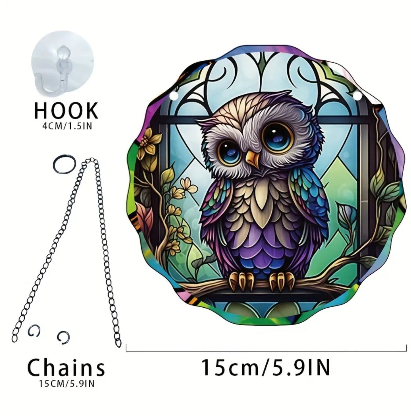 Owl Suncatcher