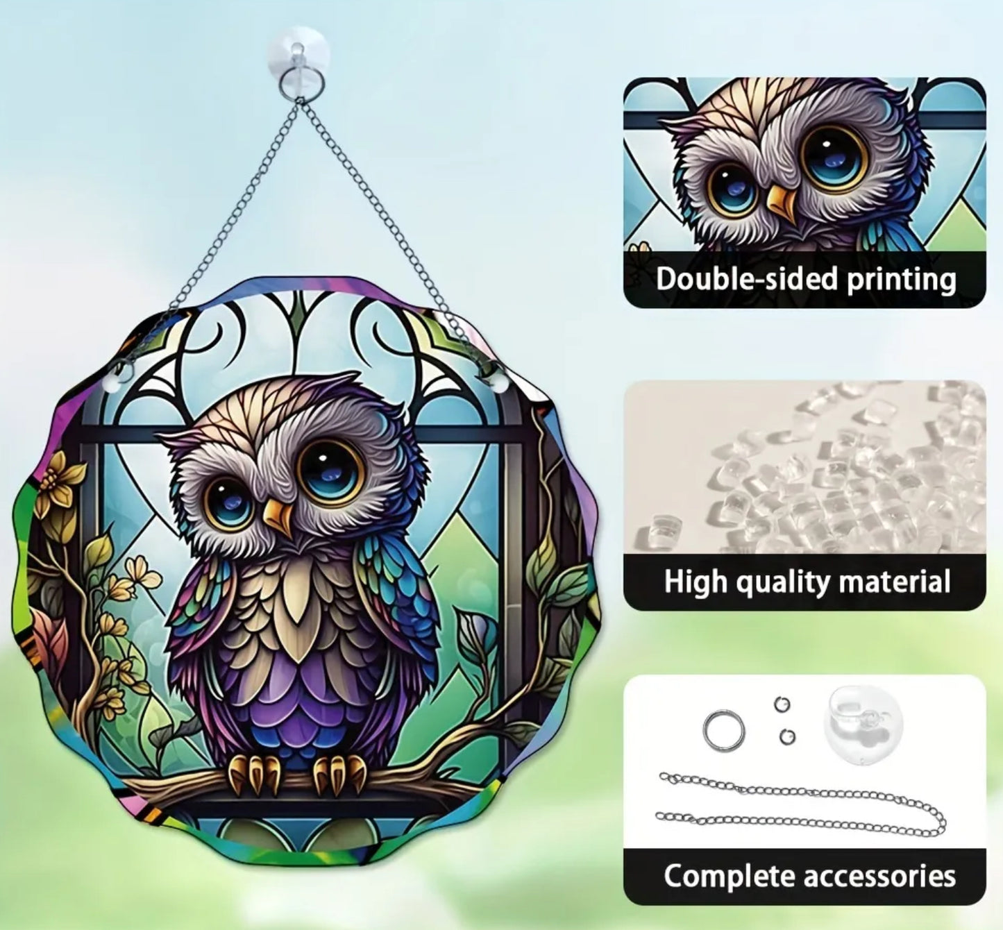Owl Suncatcher