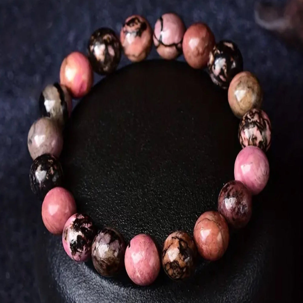 Rhodochrosite Gemstone Bracelet